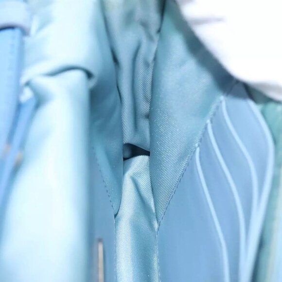 PRADA Shoulder Bag Nylon Blue Auth 89790 - Picture 13 of 16